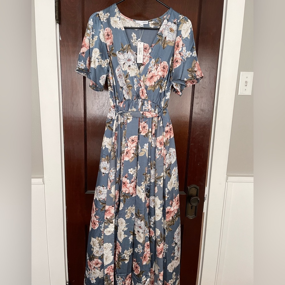 Baltic Born Sicily Satin maxi dress